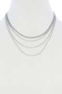 4 Layer Metal Necklace