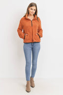 Long Sleeve Half Zipper Pullover Loopie Terry