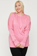 Long Sleeves Solid Top